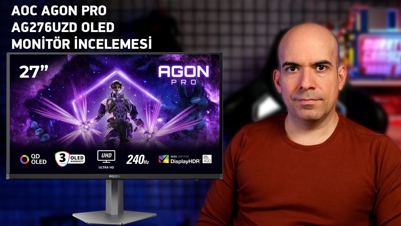 AOC AGON PRO AG276UZD OLED Monitör İncelemesi