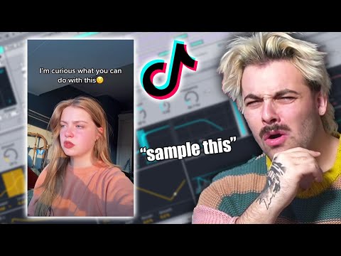 I Produced with TikToks that say "sample this"