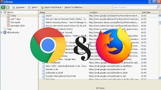 🌐 How to recover Google Chrome and Mozilla Firefox browsing history 🌐