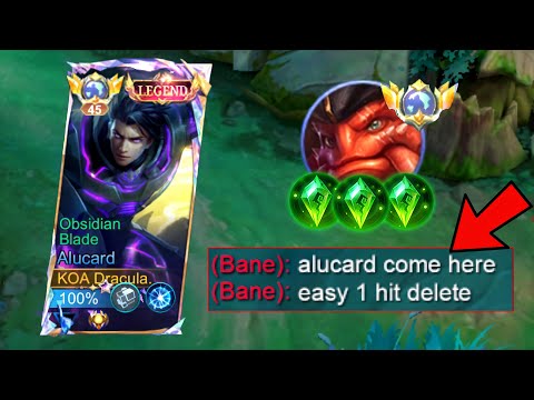 THIS OP MAGE BANE UNDERESTIMATE MY ALUCARD SO I DID THIS.... - Mobile Legends
