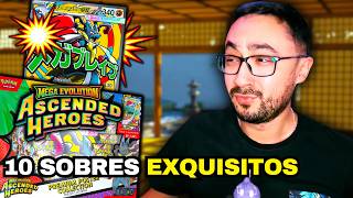 MEGA LUCARIO y su PREMIUM Poster Collection 💥 Pokémon TCG Ascended Heroes