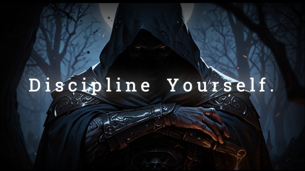 Discipline Yourself.
