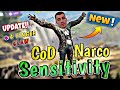 Cod Narco *New* Best Sensitivity Settings Code in Codm br 🔥 CallOfDuty Best Sensitivity Settings 🔥