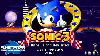 Sonic 3 A.I.R: Cold Peaks Zone (SHC '25 Demo) ✪ Walkthrough (1080p/60fps)