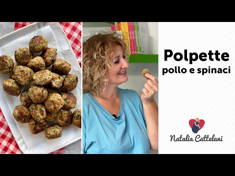 POLPETTE DI POLLO E SPINACI | Ricetta economica e facile che piacerà a tutti | Natalia Cattelani