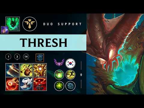 Thresh Support vs Maokai - KR Master Patch 26.04