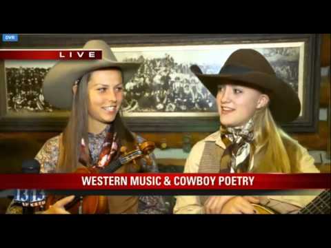 Salt Lake City, Utah FOX 13 Interview, Heber Valley Cowboy Poetry