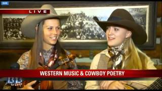 Salt Lake City, Utah FOX 13 Interview, Heber Valley Cowboy Poetry