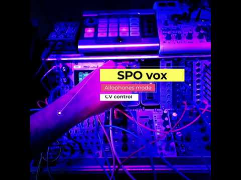 SPO vox allophone CV control