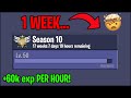 How To MAX OUT THE SEASON 10 Battlepass In ONE WEEK... (Roblox Bedwars)