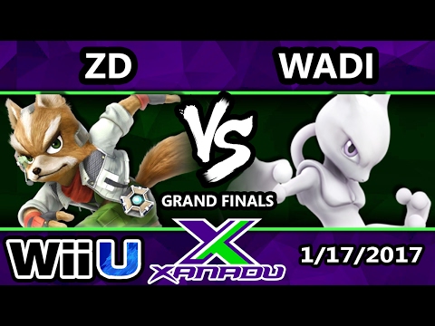 S@X 185 - InC | ZD (Fox) Vs. Wadi (Mewtwo) - SSB4 Grand Finals - Smash for Wii U - Smash 4