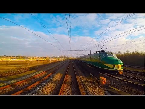 Trein Cabinerit / Ontmoeting Mat'54 766 / Enkhuizen - Amsterdam / Dec 2016