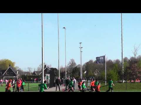 18 april 2015 VV De Meern D3 - DSO Ultrajectum D1 com 0-1 Musie op dreef