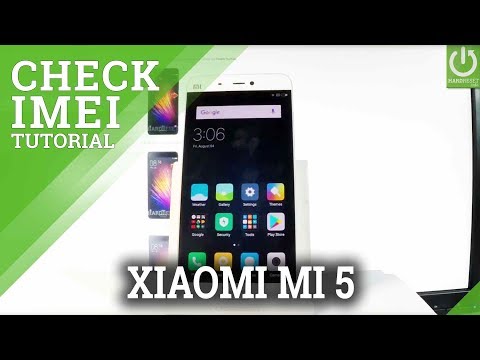 How to Check IMEI in XIAOMI Mi 5 - IMEI Information in MIUI