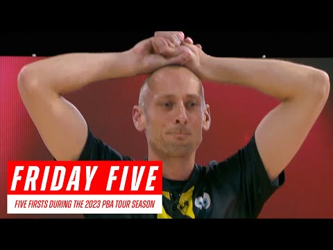 Friday Five - Five Firsts During the 2023 PBA Tour Season