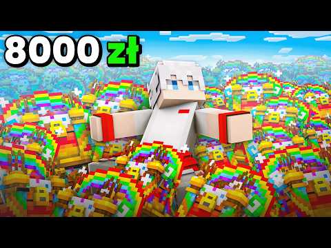 WYDAŁEM 8000 zł NA EVENT W MINECRAFT NA ANARCHII