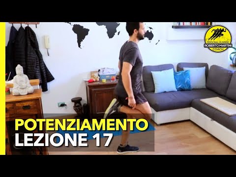 Allenamento per la Corsa a casa - FULL BODY + CARDIO - Principianti - Lezione 17