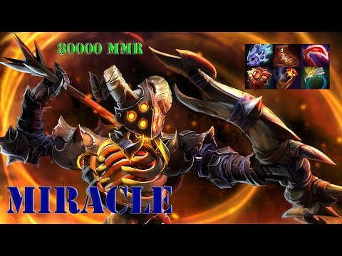 Dota 2 - Miracle- 8000 MMR Plays Clinkz Carry Ranked