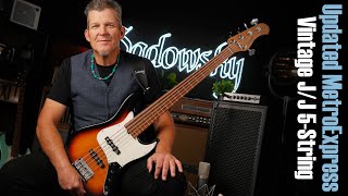 Video thumbnail for 2023 Update | The Sadowsky MetroExpress 21-fret J/J 5-String Bass | Full Demo w. Andy Irvine by Sadowsky