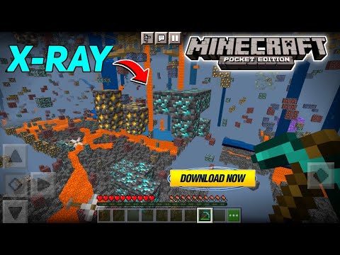 The BEST X-RAY For Minecraft Pe Is Here (Hindi)