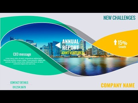 Brochure in PowerPoint