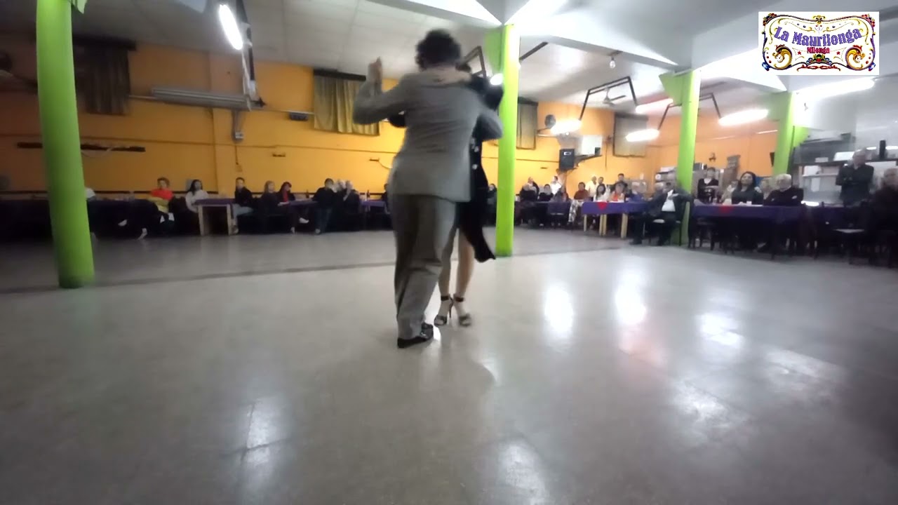 Vero del Valle y Gürkan Dogan, bailan Milonga del Recuerdo , Darienzo