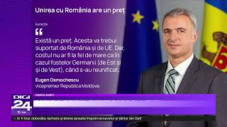 Republica Moldova ia în calcul unirea cu România dacă nu va adera la UE în doi ani: „E planul B”