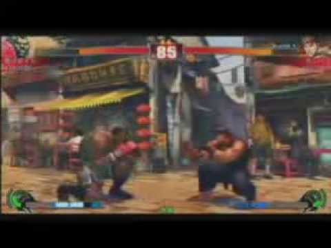 Aojiru Guile (Boxer) vs Kanbara (Ryu) [Game Inn Sakura]