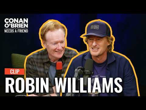 オーウェン・ウィルソンが語るロビン・ウィリアムズとのプレスジャンケットの思い出 ― Conan O'Brien Needs A Friend (Owen Wilson Remembers Press Junket With Robin Williams | Conan O'Brien Needs A Friend)