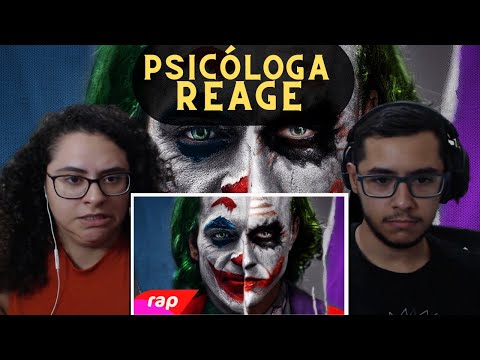 Psicóloga não Otaku Reage Rap dos Coringas - CIRCO DOS HORRORES | NERD HITS