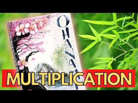 OHANAMI Review by Pandasaurus Games | Gameschooling MULTIPLICATION