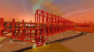 Minecraft統合版 大幅工事後の試運転（姫乃線）