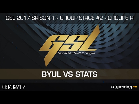 ByuL vs Stats ZvP - GSL 2017 Saison 1 Code S - Group Stage #2 - Groupe A Winners side - Starcraft II