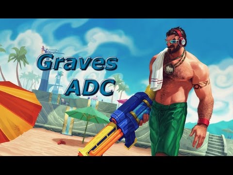 League Of Legends Pool Party Graves Gameplay