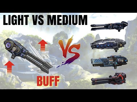 [WR] Magnetar (BUFF) VS Skadi, Pulsar, Atomizer, Razdor - Test Server Rebalance | War Robots
