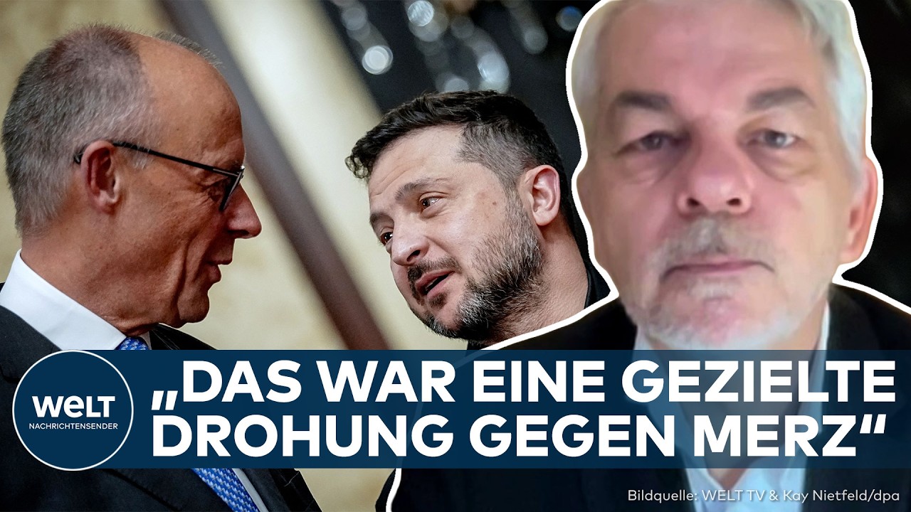 UKRAINE-KRIEG: Putin provoziert! Luftalarm während Merz-Besuch! "Das war eine gezielte Drohung!"