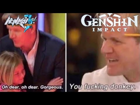 Honkai Impact beta leak vs Genshin Impact beta leak