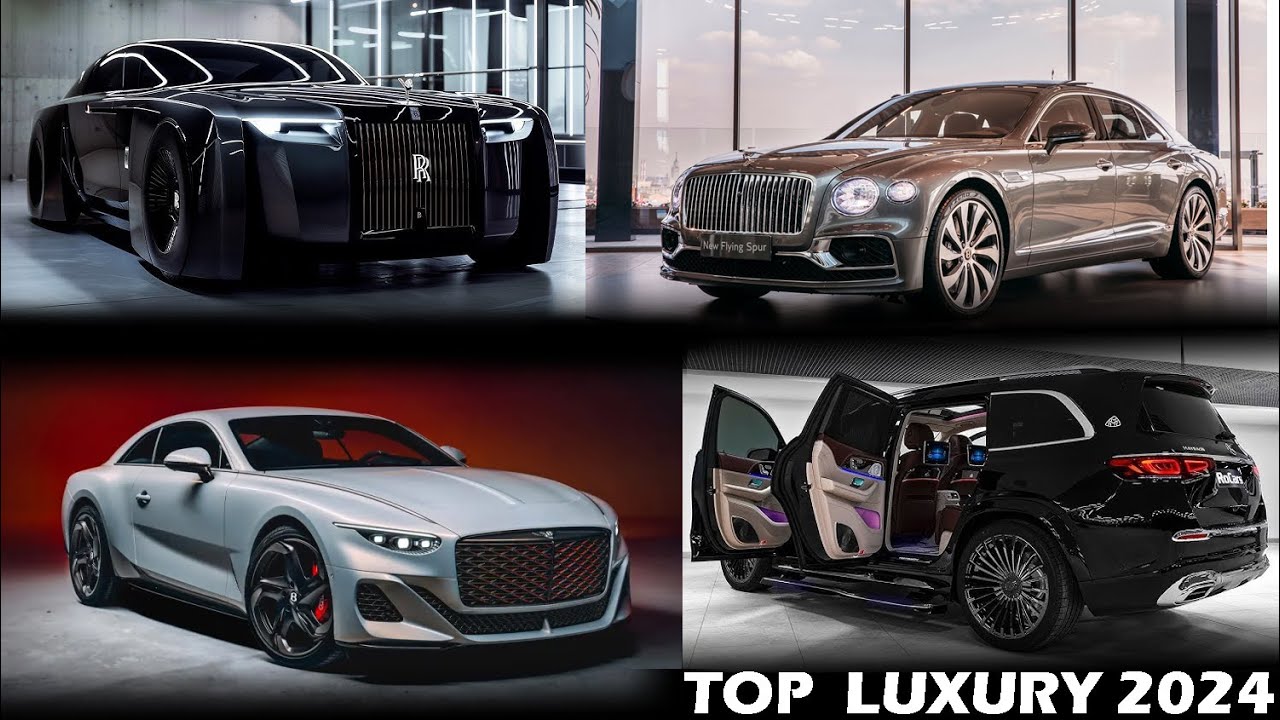TOP 10 LUXURY CARS 2024