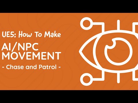 UE5 Tutorial - AI follow player and patrols