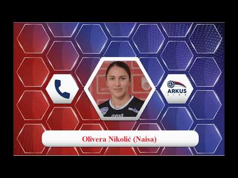 Najava 15. kolo ARKUS lige za žene / Nikolić Olivera - igračica ekipe Naise