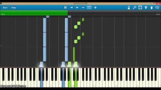 Vanessa Carlton - Superhero (Synthesia [Tutorial])