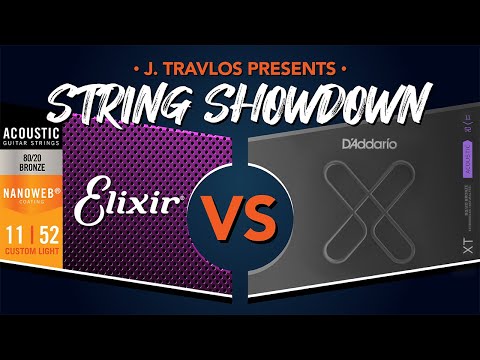 String Showdown: Elixir Nanoweb 80/20 Bronze vs D’Addario XT 80/20 Bronze Acoustic Guitar Strings