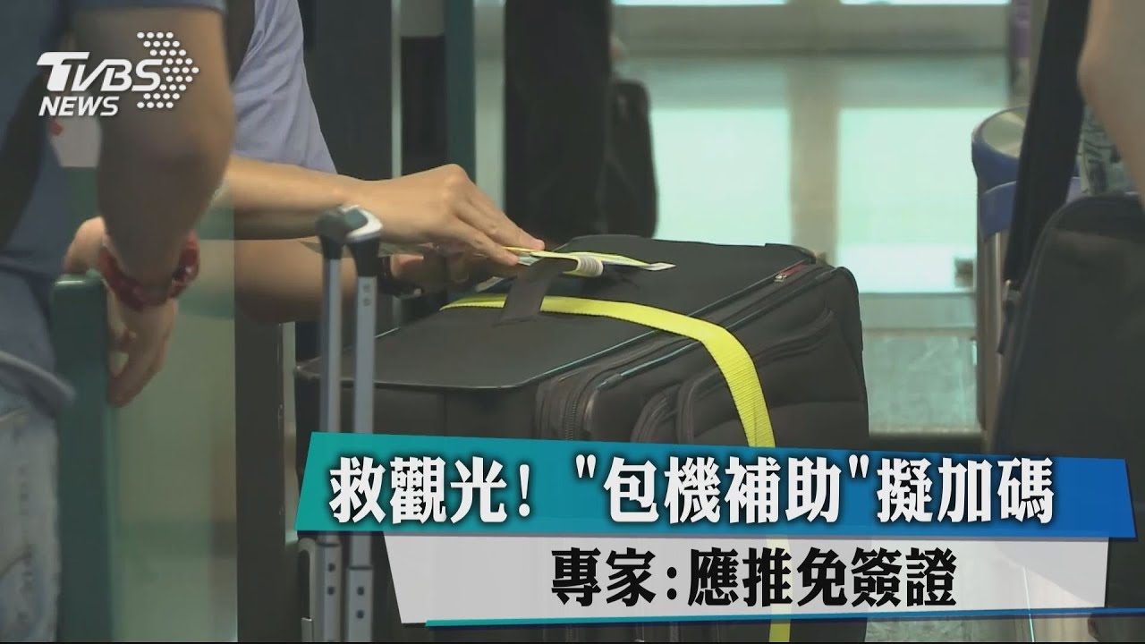 救觀光!「包機補助」擬加碼 專家:應推免簽證