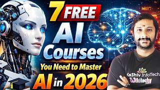 7 Free AI Courses 2026 🚀 Master AI Skills Fast! | Kaashiv Infotech Course