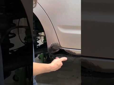 Fastest Easiest Rust Hole Repair