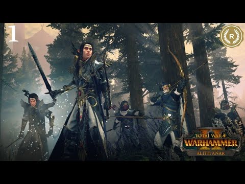 LOEC DANCES AND SO SHALL WE! Total War: Warhammer 2 Alith Anar Part #1