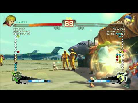 SSF4 AE: MOV (Ken) vs GOLDchan (Yun) - Ranked Match (720p HD)