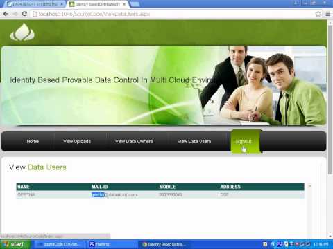 Identity-Based Distributed Provable Data Possession in Multi-Cloud Storage