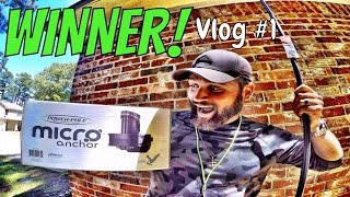 VENTURETUBE Vlog 1 The Day I Won A PowerPole Micro Anchor!!