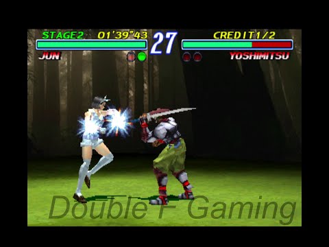 Jun with Anna  Moves Gameplay - Tekken 2(Arcade Version) (Requested)
